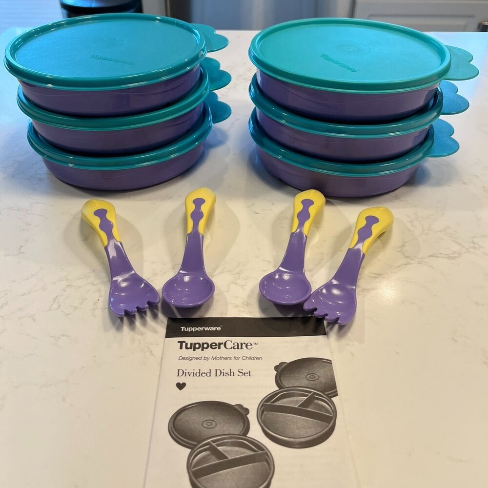 New Never Used Tupperware Baby Feeding Bundle Set